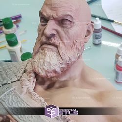 Old Kratos Bust 3D Printer Files