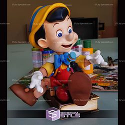 Pinocchio on Book 3D Printer Files