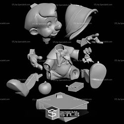 Pinocchio on Book 3D Printer Files