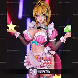 Princess Peach Maid Adult 3D Printer Files