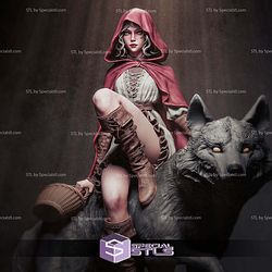 Red Riding Hood Realistic 3D Printer Files