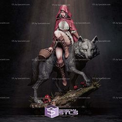 Red Riding Hood Realistic 3D Printer Files