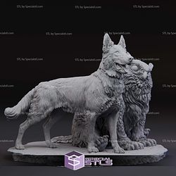 Scratch and Olwbear Cub Baldurs Gate 3D Printer Files