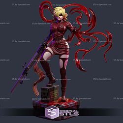 Seras Victoria Bleeding Hellsing 3D Printer Files