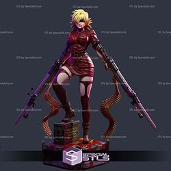 Seras Victoria Bleeding Hellsing 3D Printer Files