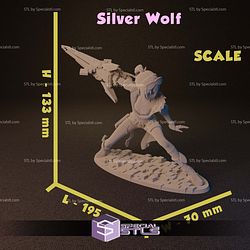 Silver Wolf V2 Hokai Stair Rail 3D Printer Files