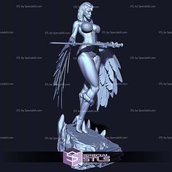 Sorceress with Sword NSFW 3D Printer Files