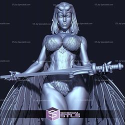 Sorceress with Sword NSFW 3D Printer Files