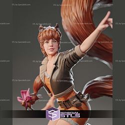 Squirrel Girl 3D Printer Files