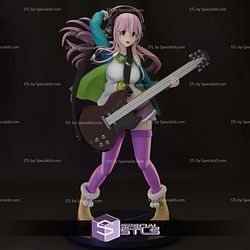 Super Sonico Video Game 3D Printer Files