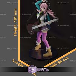 Super Sonico Video Game 3D Printer Files