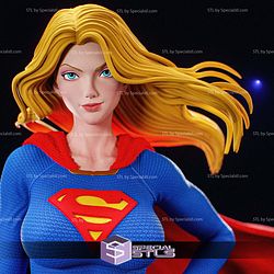 Supergirl Cartoon Style 3D Printer Files