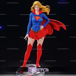 Supergirl Cartoon Style 3D Printer Files