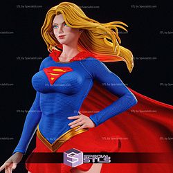 Supergirl Cartoon Style 3D Printer Files