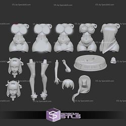 Tsuki Uzaki Uzaki chan 3D Printer Files