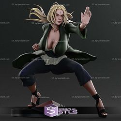 Tsunade in Action 3D Printer Files