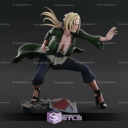 Tsunade in Action 3D Printer Files