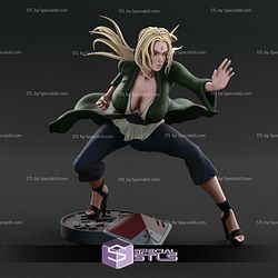 Tsunade in Action 3D Printer Files