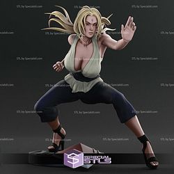 Tsunade in Action 3D Printer Files