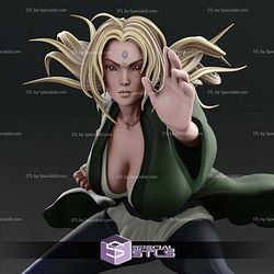 Tsunade in Action 3D Printer Files