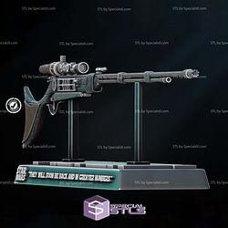 Tusken Cycler Rifle Display 3D Printer Files