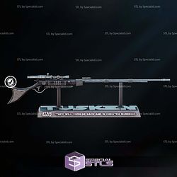 Tusken Cycler Rifle Display 3D Printer Files