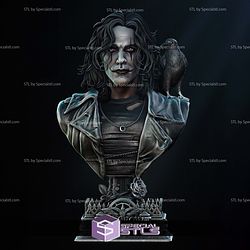 The Crow Bust Portrait 3D Printer Files