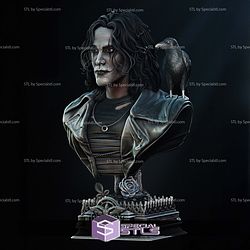 The Crow Bust Portrait 3D Printer Files