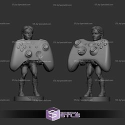 Wonder Woman Joystick Holder 3D Printer Files