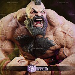 Zangief Muscle Street Fighter 3D Printer Files