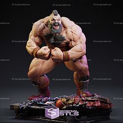 Zangief Muscle Street Fighter 3D Printer Files