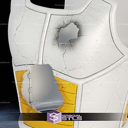 Cosplay STL Files Classic Vegeta Armor