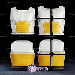 Cosplay STL Files Classic Vegeta Armor