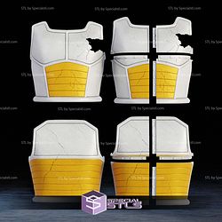 Cosplay STL Files Classic Vegeta Armor