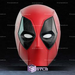 Cosplay STL Files Deadpool 3 Mask