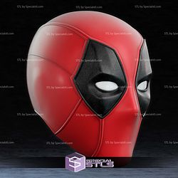 Cosplay STL Files Deadpool 3 Mask