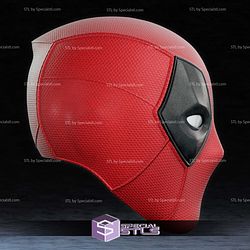 Cosplay STL Files Deadpool 3 Mask