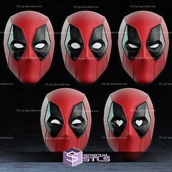 Cosplay STL Files Deadpool 3 Mask