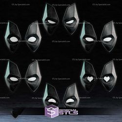 Cosplay STL Files Deadpool 3 Mask