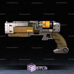 Cosplay STL Files Fallout Laser Pistol