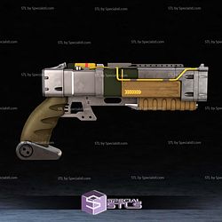 Cosplay STL Files Fallout Laser Pistol