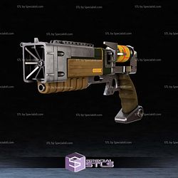 Cosplay STL Files Fallout Laser Pistol