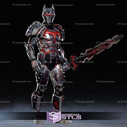 Cosplay STL Files HellBat Batman Armor