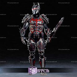 Cosplay STL Files HellBat Batman Armor