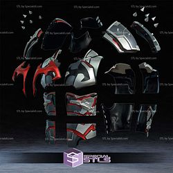 Cosplay STL Files HellBat Batman Armor