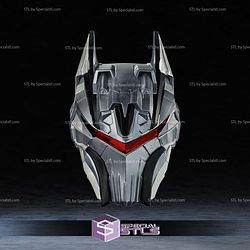 Cosplay STL Files HellBat Batman Helmet