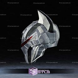 Cosplay STL Files HellBat Batman Helmet