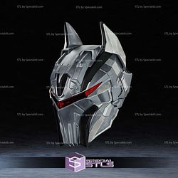 Cosplay STL Files HellBat Batman Helmet