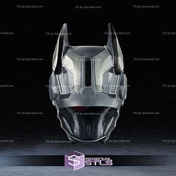 Cosplay STL Files HellBat Batman Helmet