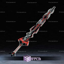 Cosplay STL Files HellBat Batman Sword